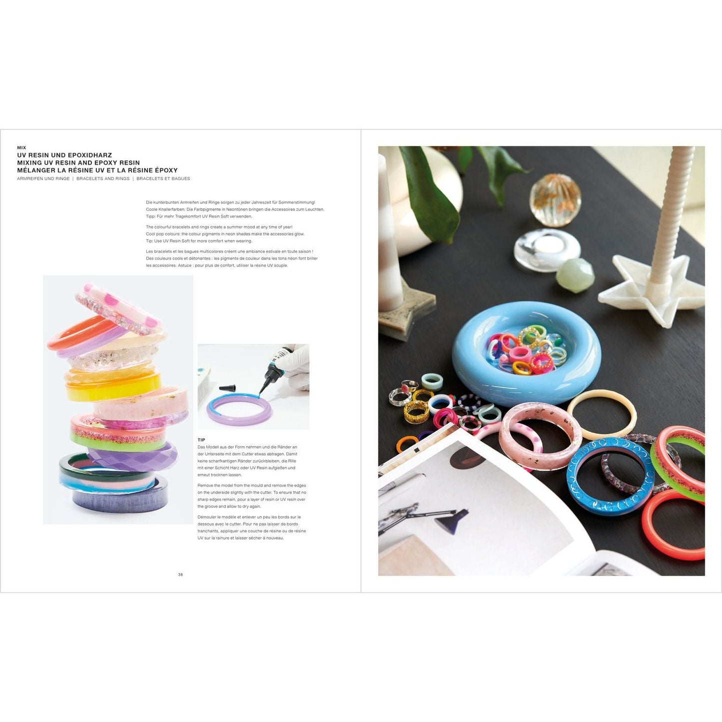 Publikation Rico Resin (D/EN/FR) 64 Seiten - Craftguru