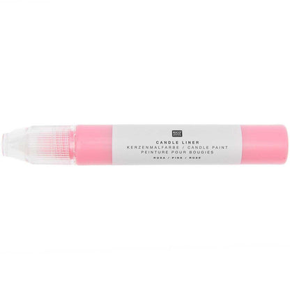 Rico Design - Candle liner Kerzenmalfarbe rosa 30ml - Craftguru