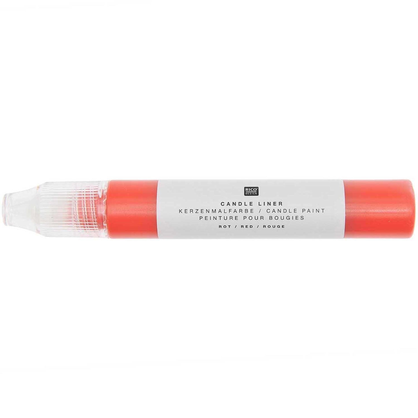Rico Design - Candle liner Kerzenmalfarbe rot 30ml - Craftguru