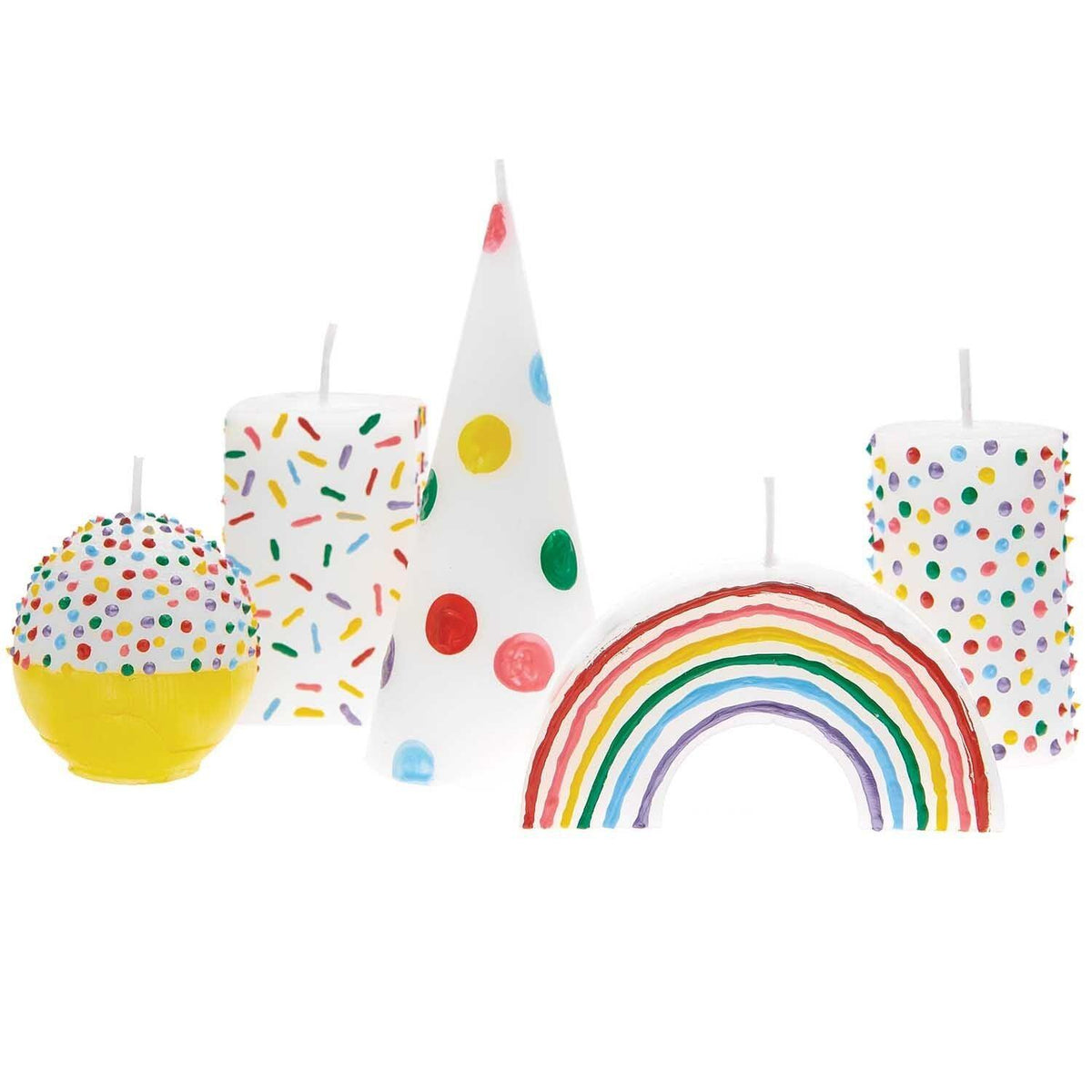 Rico Design - Candle Liner Kerzenmalfarbe Set Regenbogen 6 Stück à 30ml - Craftguru
