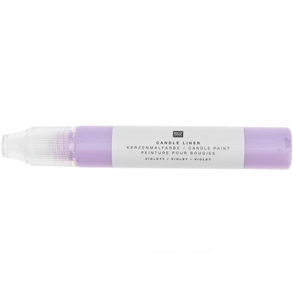 Rico Design - Candle liner Kerzenmalfarbe violett 30ml - Craftguru