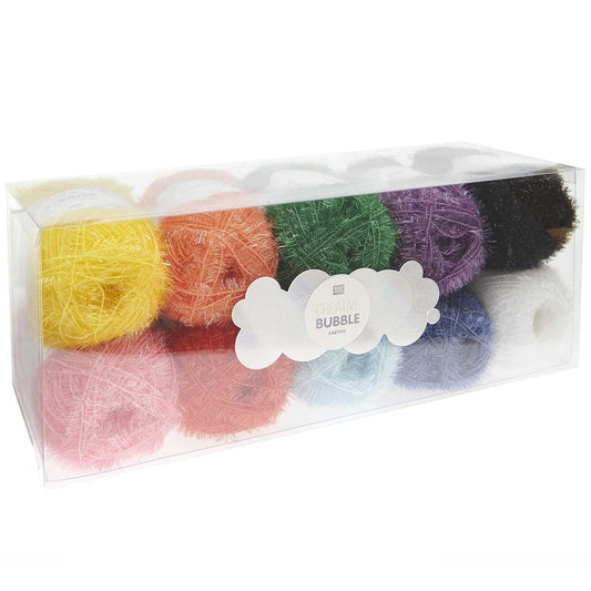 Rico Design Creative Bubble Set Rainbow Colours 10 Knäuel - Craftguru