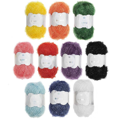Rico Design Creative Bubble Set Rainbow Colours 10 Knäuel - Craftguru