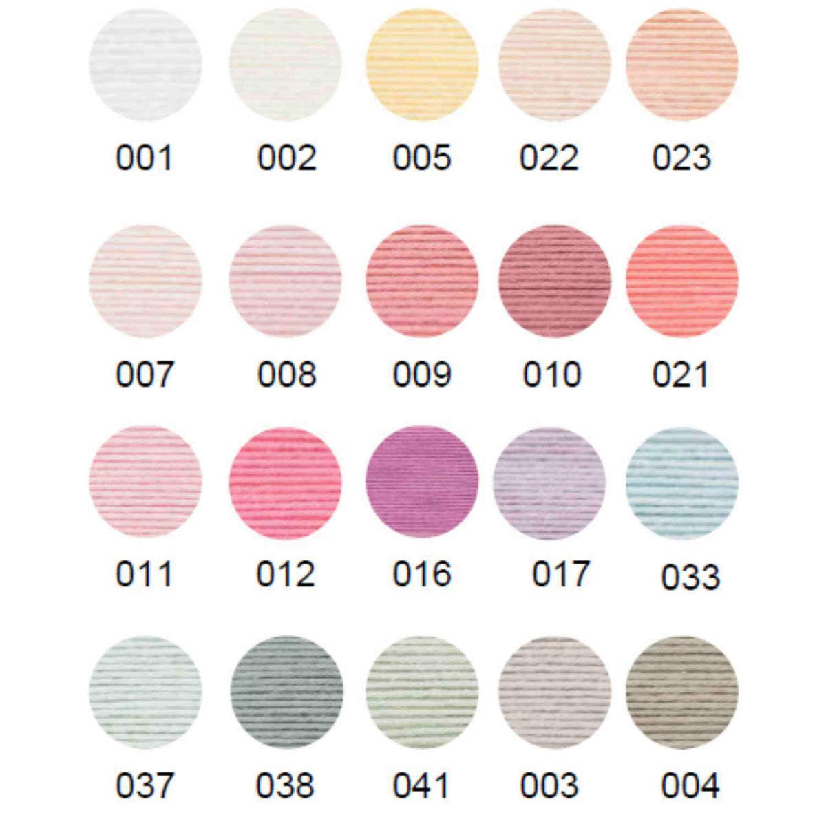 Rico Design Creative Ricorumi dk Set pastell 20 Farben 25g - Craftguru