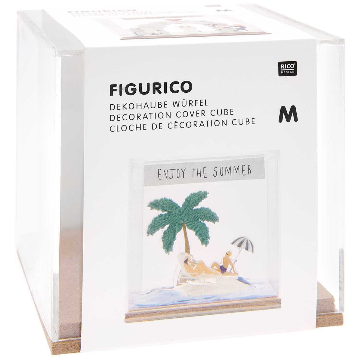 Rico Design Figurico Dekohaube Würfel Größe M - Craftguru