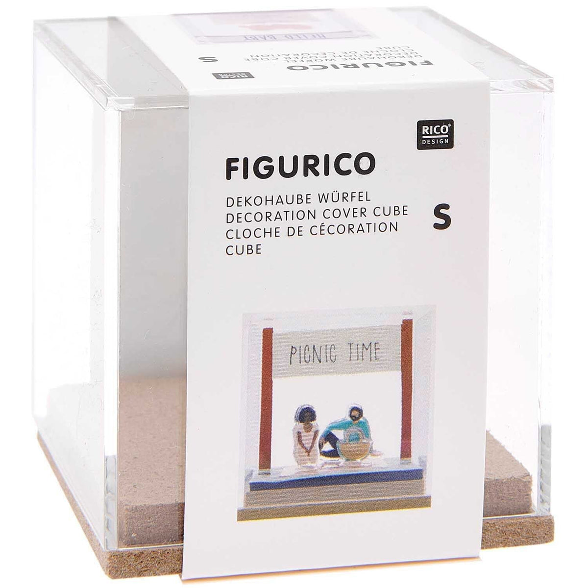 Rico Design Figurico Dekohaube Würfel Größe S - Craftguru