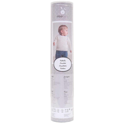 Rico Design Häkelset Babypullover weiß - Craftguru
