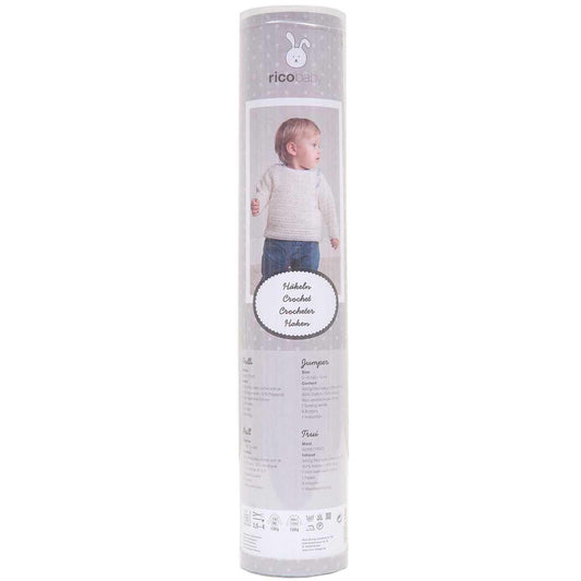 Rico Design Häkelset Babypullover weiß - Craftguru