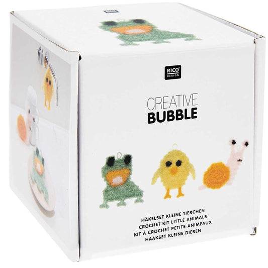 Rico Design Häkelset Creative Bubble Kleine Tierchen - Craftguru