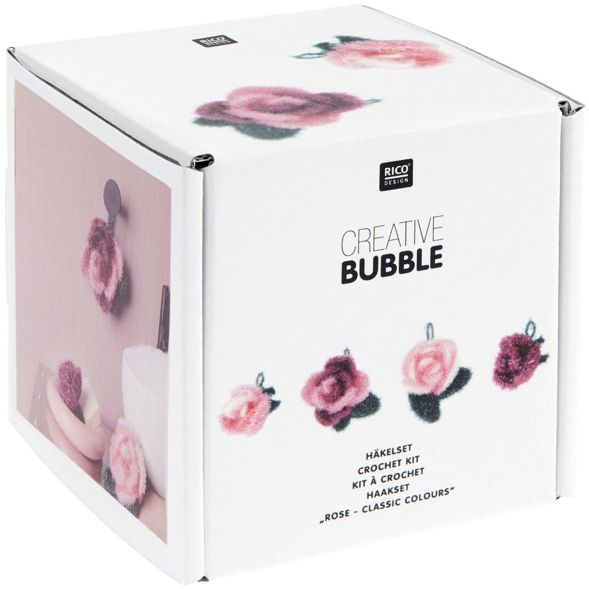 Rico Design Häkelset Creative Bubble Rose Classic - Craftguru