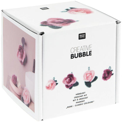 Rico Design Häkelset Creative Bubble Rose Classic - Craftguru