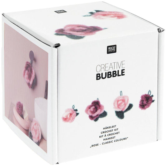 Rico Design Häkelset Creative Bubble Rose Classic - Craftguru