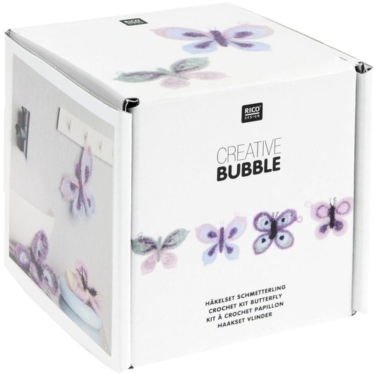 Rico Design Häkelset Creative Bubble Schmetterling - Craftguru