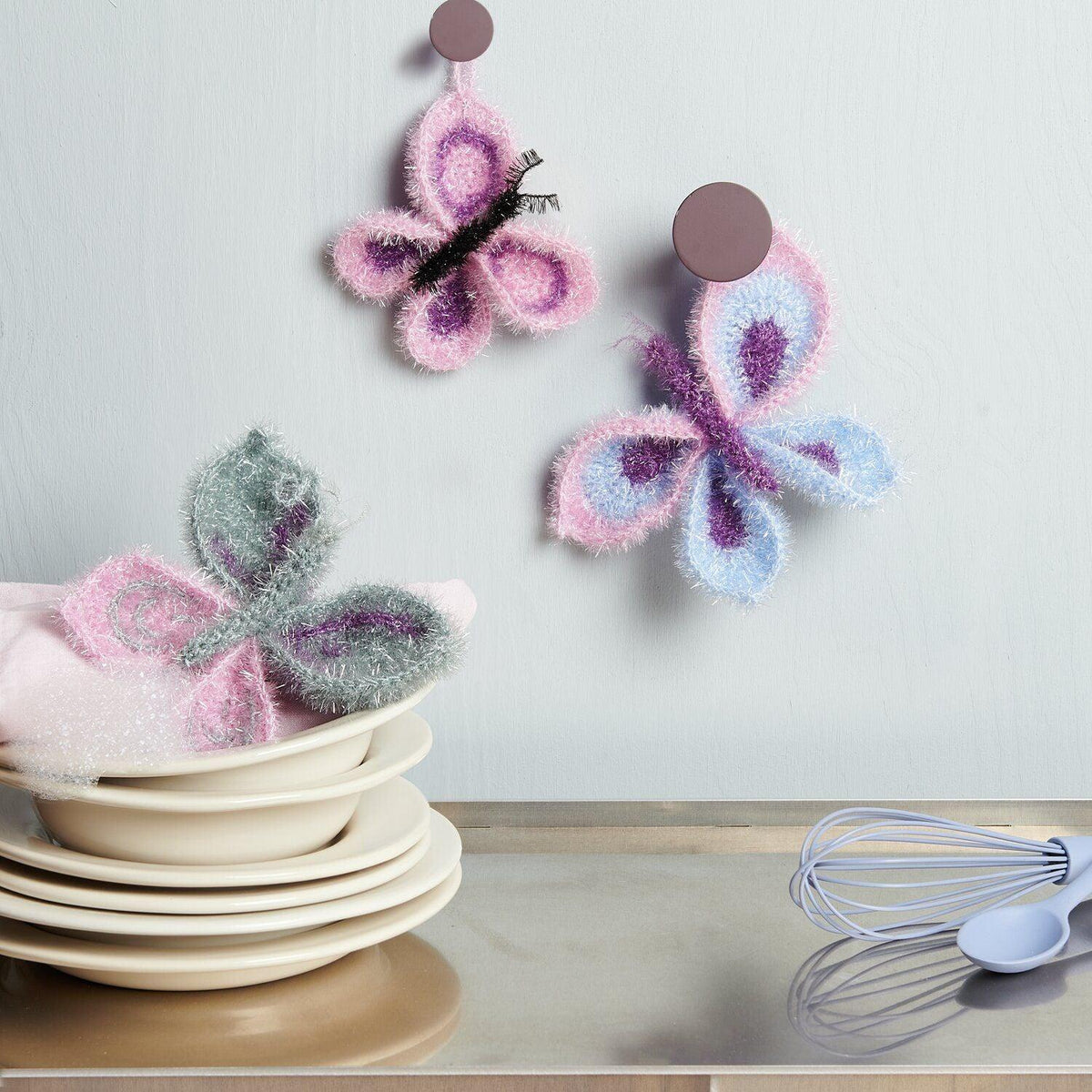 Rico Design Häkelset Creative Bubble Schmetterling - Craftguru