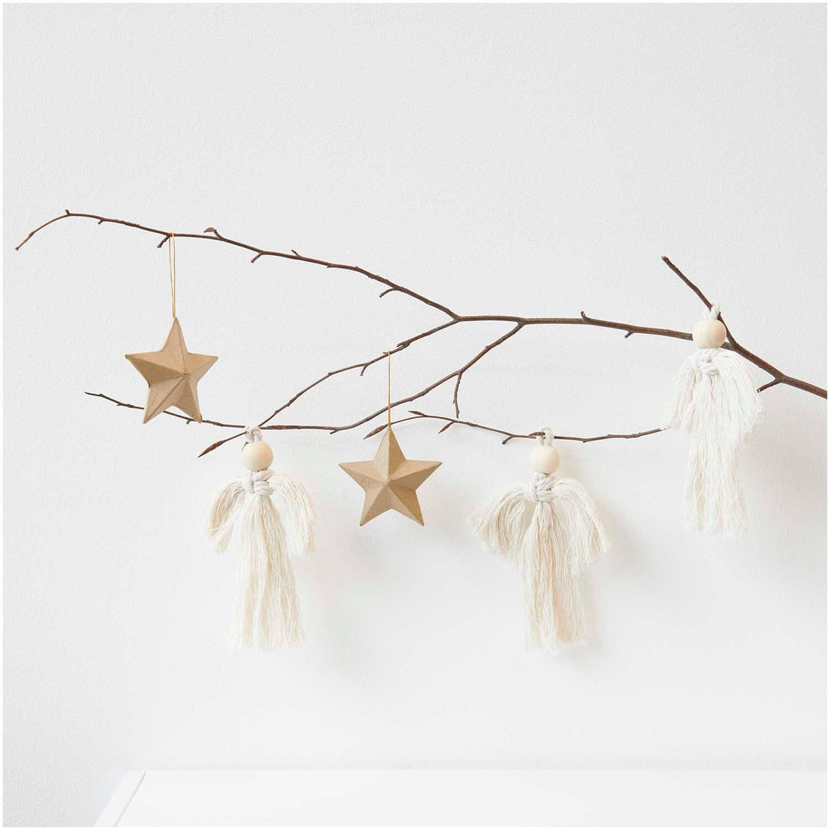 Rico Design Makramee Set Engel 3 Stück - Craftguru