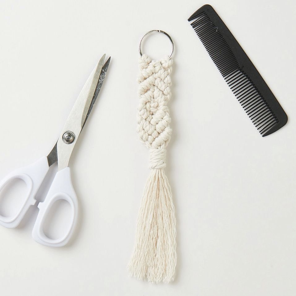 Rico Design Makramee Set Schlüsselanhänger 3 Stück - Craftguru
