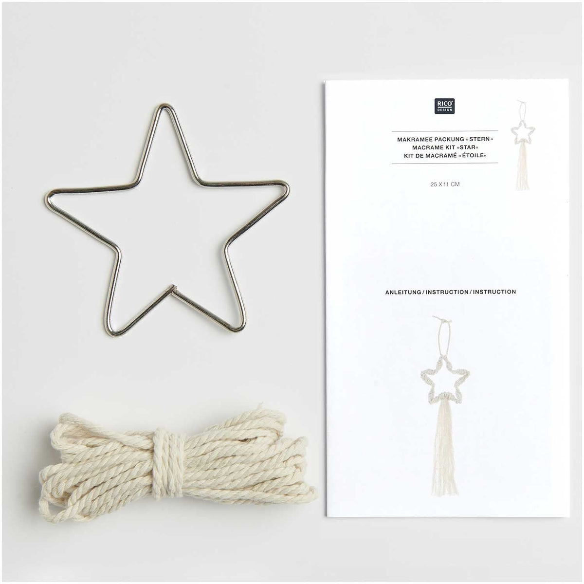 Rico Design Makramee Set Stern - Craftguru