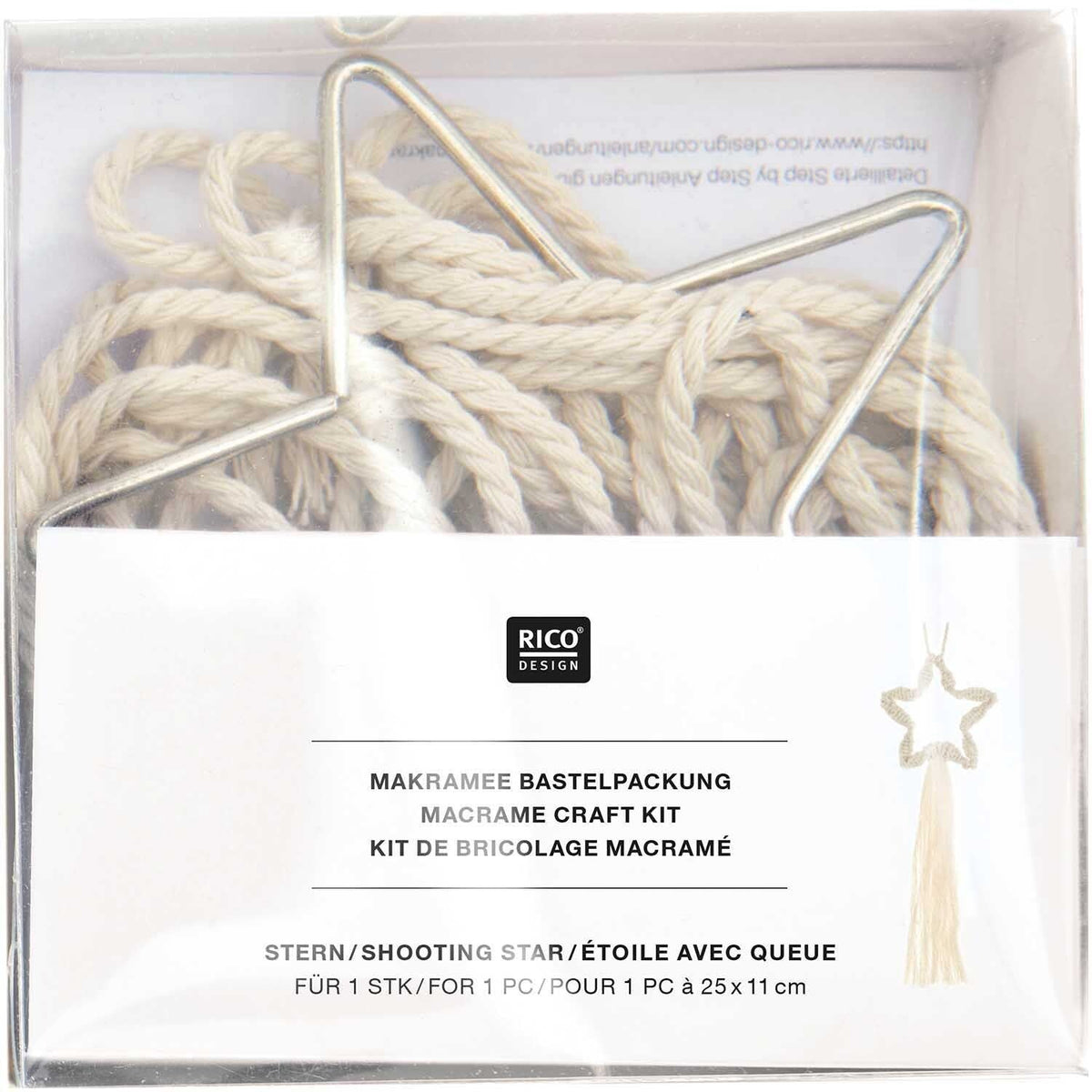 Rico Design Makramee Set Stern - Craftguru
