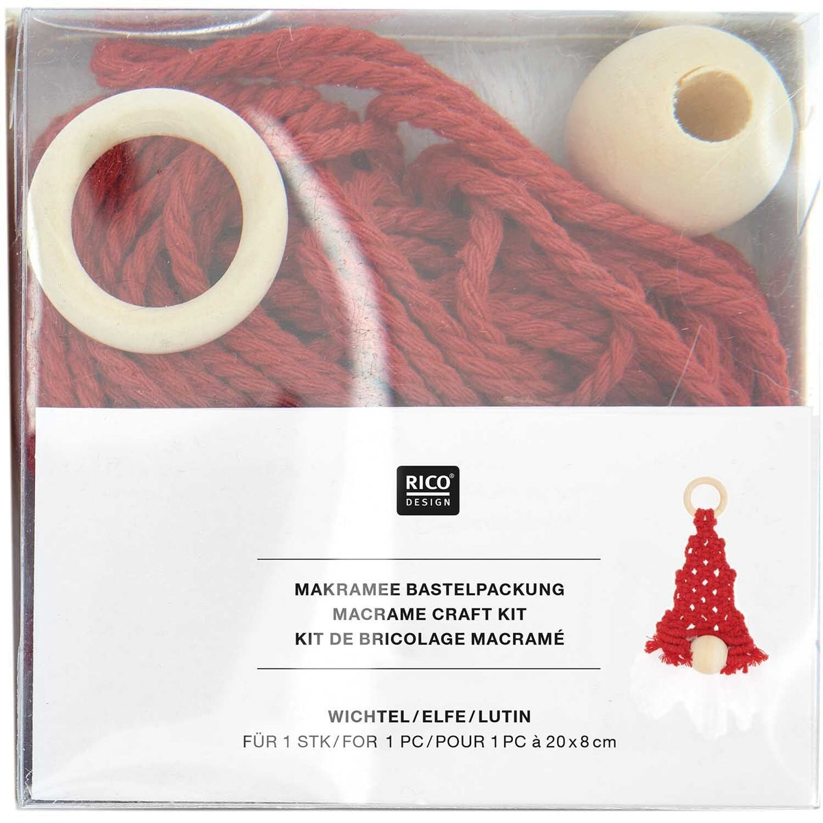 Rico Design Makramee Set Wichtel - Craftguru