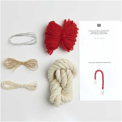 Rico Design Makramee Set Zuckerstange 4 Stück - Craftguru
