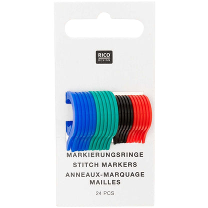 Rico Design Maschenmarkierer 24 Stück - Craftguru
