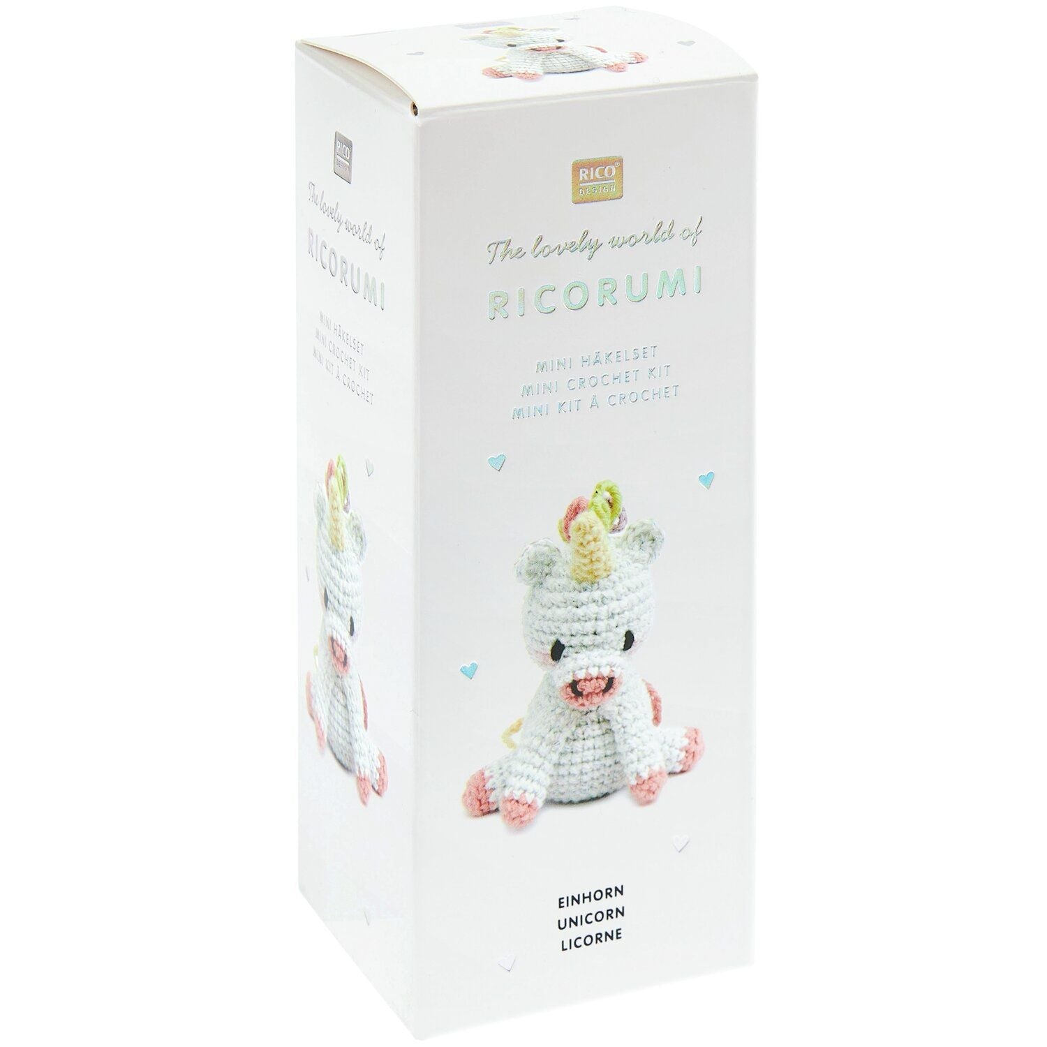 Rico Design Ricorumi Mini Easy Häkelset - Einhorn - Craftguru