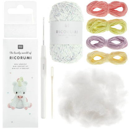 Rico Design Ricorumi Mini Easy Häkelset - Einhorn - Craftguru