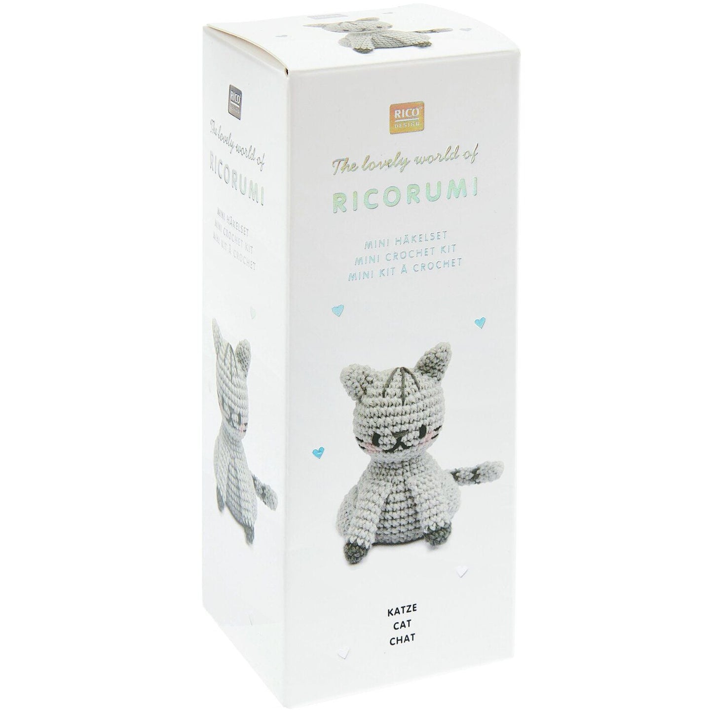 Rico Design Ricorumi Mini Easy Häkelset - Katze - Craftguru