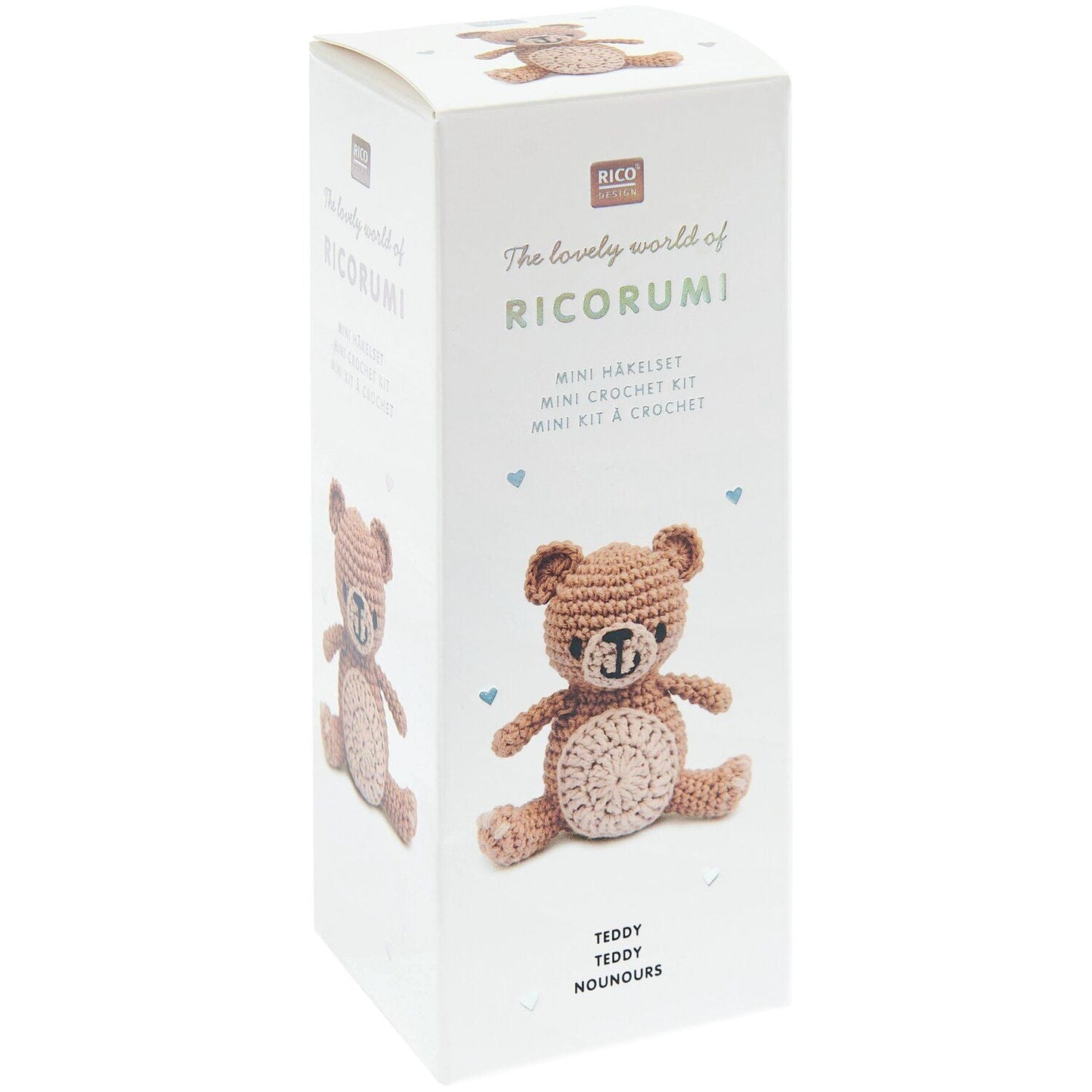 Rico Design Ricorumi Mini Easy Häkelset - Teddy - Craftguru