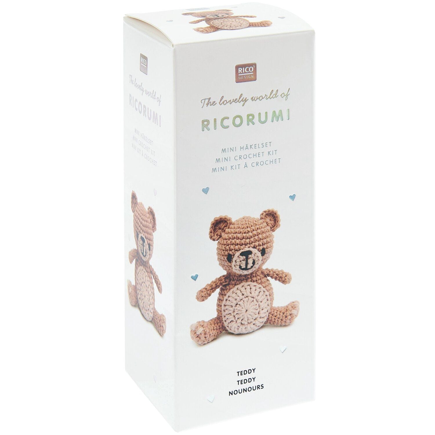 Rico Design Ricorumi Mini Easy Häkelset - Teddy - Craftguru
