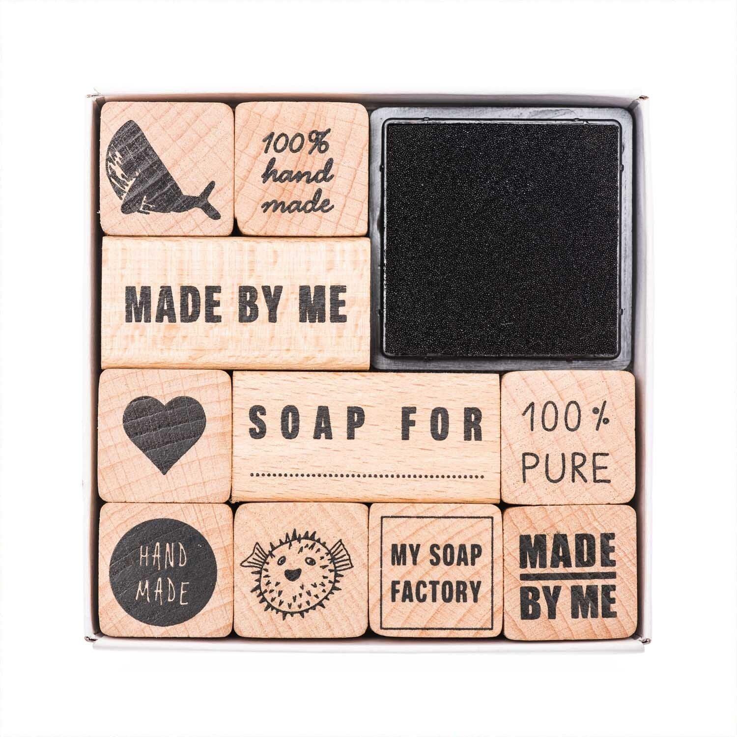Rico Design - Seifen Stempelset 11-teilig - Craftguru
