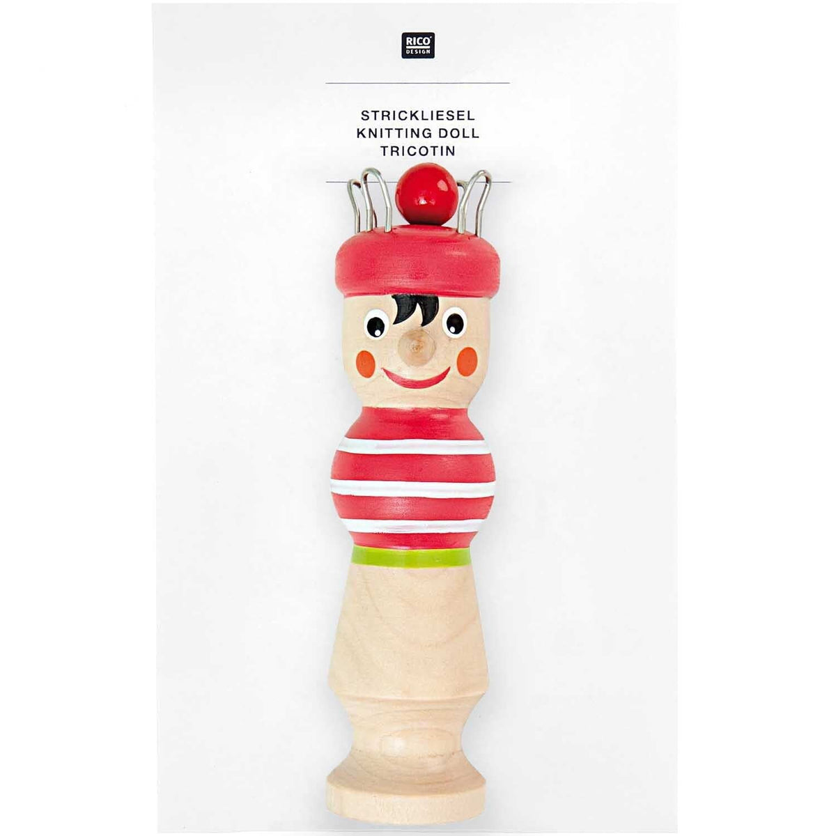 Rico Design Strickliesel Karl Rot - Craftguru