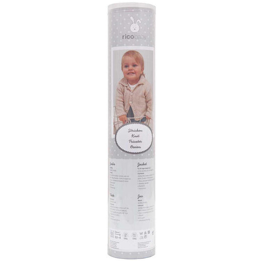 Rico Design Strickset Babyjacke beige - Craftguru