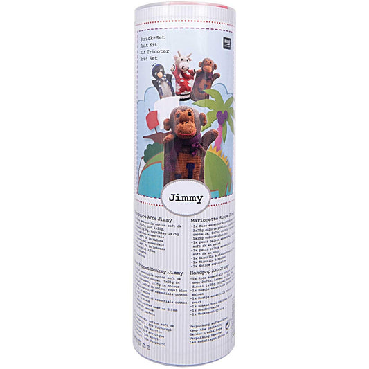 Rico Design Strickset Handpuppe Affe Jimmy - Craftguru