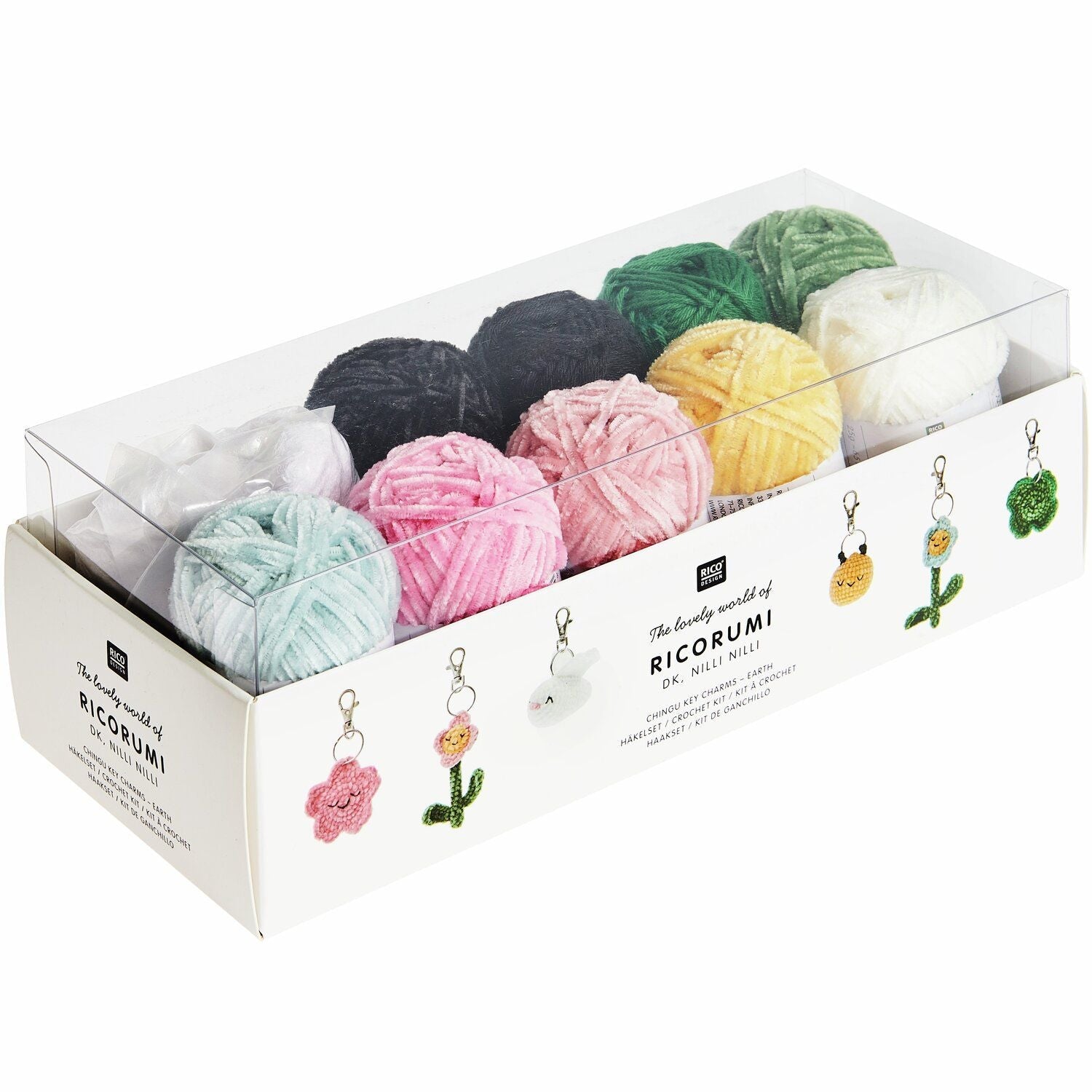 Ricorumi Häkelset "Schlüsselanhänger Chingu" - Earth - Craftguru