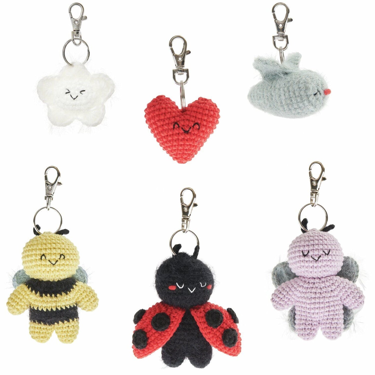 Ricorumi Häkelset "Schlüsselanhänger Chingu" - Sky - Craftguru