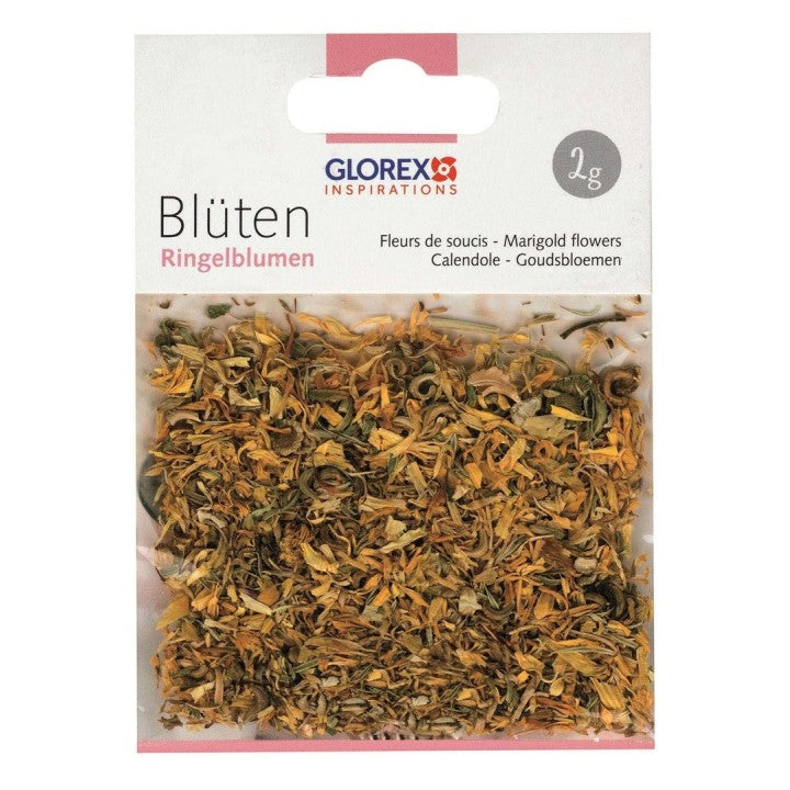 Ringelblumen Blüten, geschnitten – 2 g – Seifenzusatz & Badekugeln