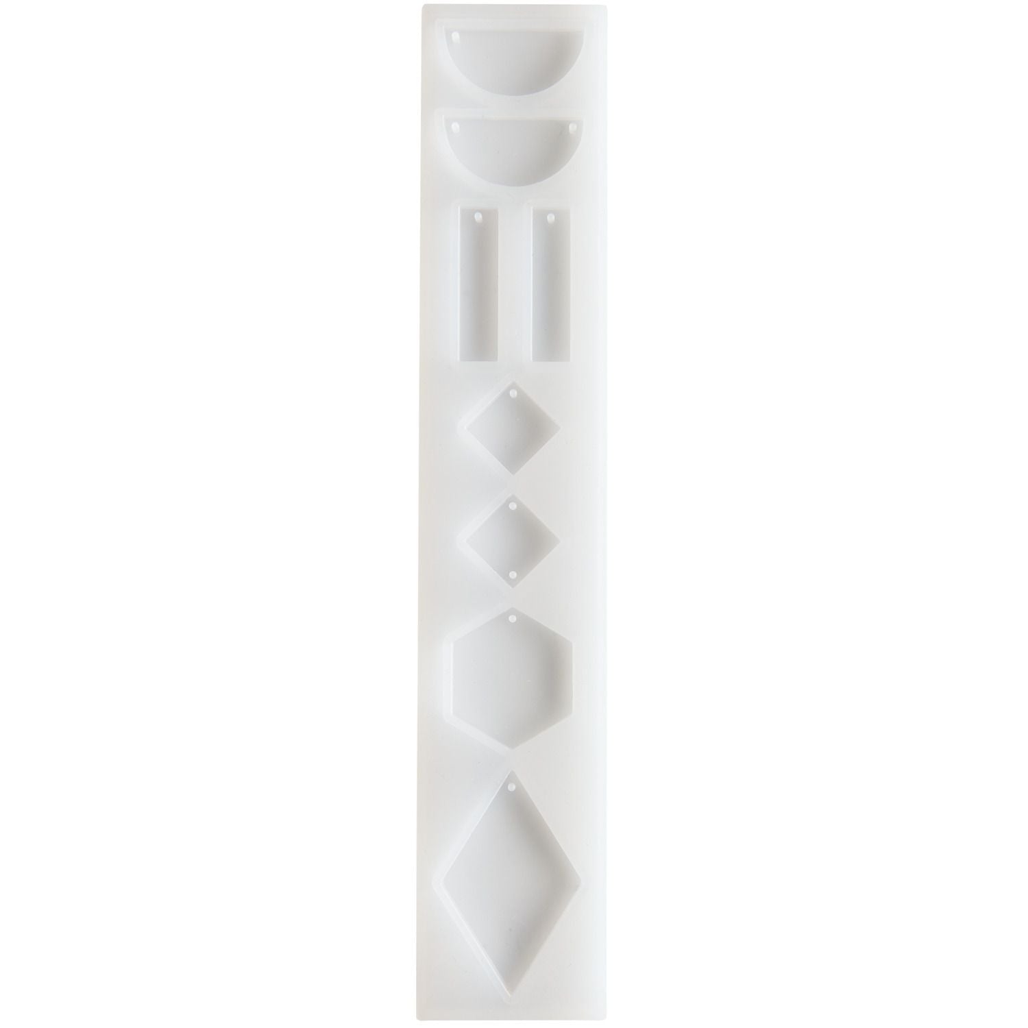 Silikon Gießform Anhänger geometrisch - Craftguru