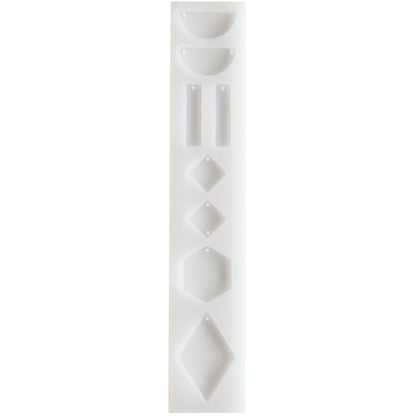 Silikon Gießform Anhänger geometrisch - Craftguru