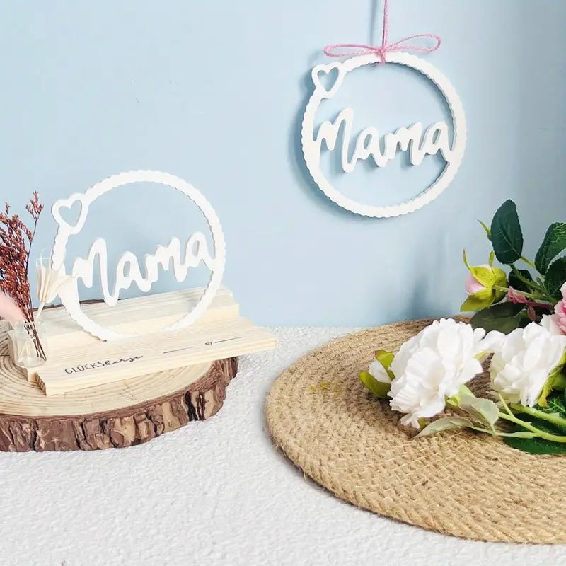 Silikonform Anhänger Mama - Craftguru