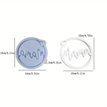 Silikonform Anhänger Mama - Craftguru