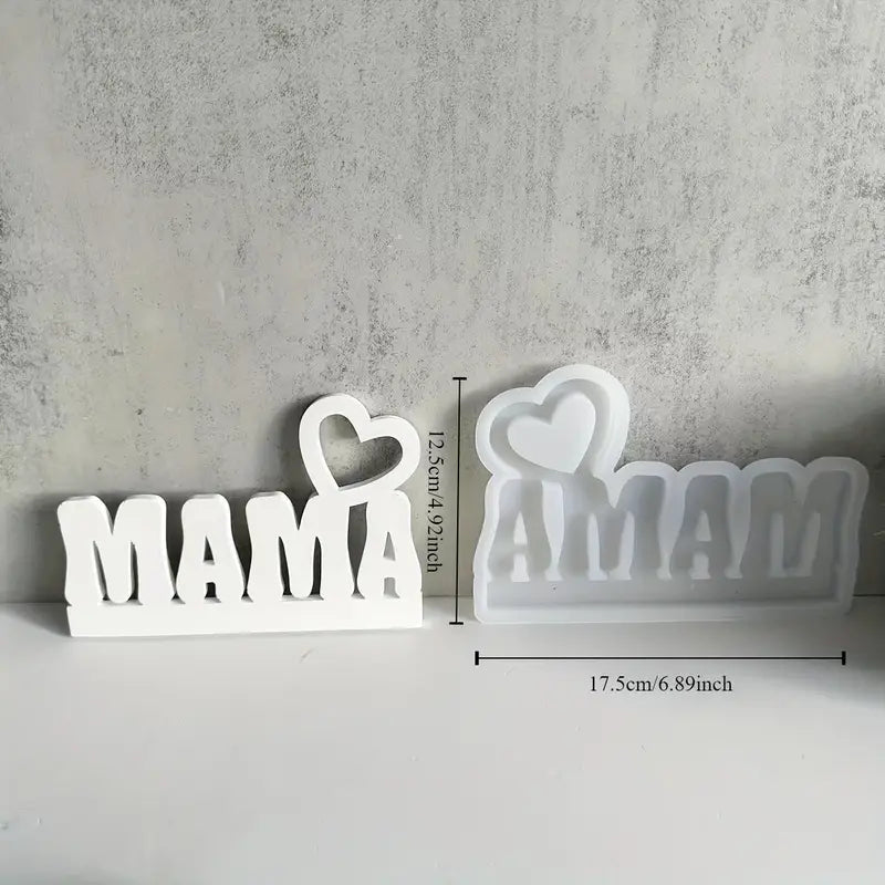 Silikonform Aufsteller Mama - Craftguru
