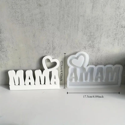 Silikonform Aufsteller Mama - Craftguru