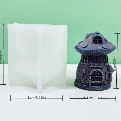 Silikonform Baumhaus, verschiedene Varianten - Craftguru