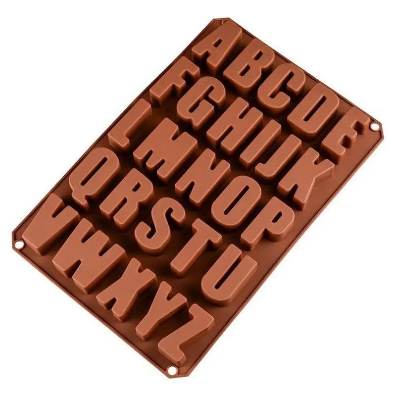 Silikonform Buchstaben, groß - Craftguru