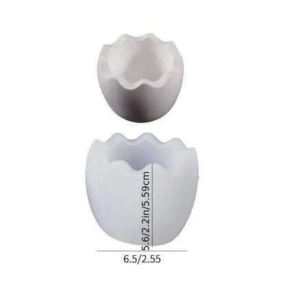 Silikonform Eierschale - Craftguru