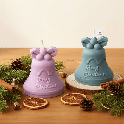 Silikonform Glocke - Merry Christmas - Craftguru