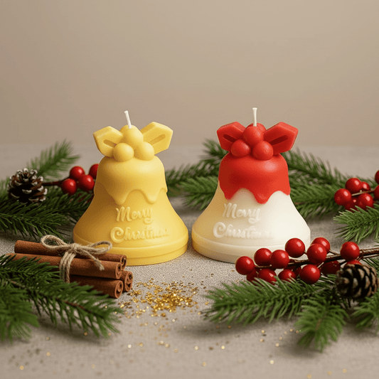 Silikonform Glocke - Merry Christmas - Craftguru