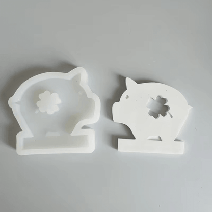 Silikonform Glücksschweinchen - Craftguru