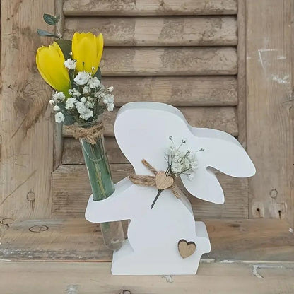 Silikonform Hase mit Blumendurchlass - Craftguru